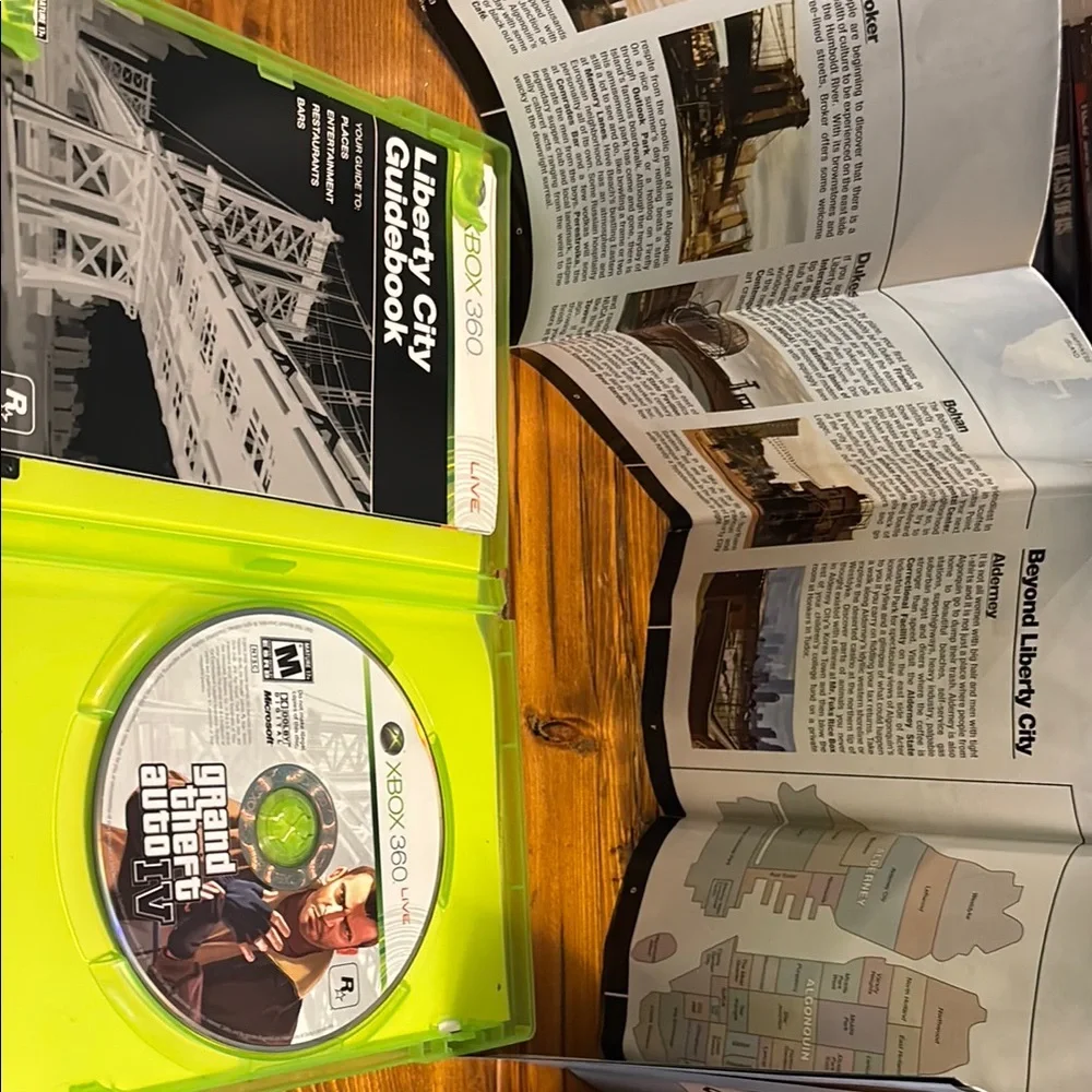 Grand Theft Auto IV for 360 - Green Case